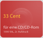 CD Herstellung - 33 Cent f&uuml;r eine CD/CD-Rom