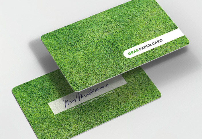 Grass Paper Card (Graspapier)