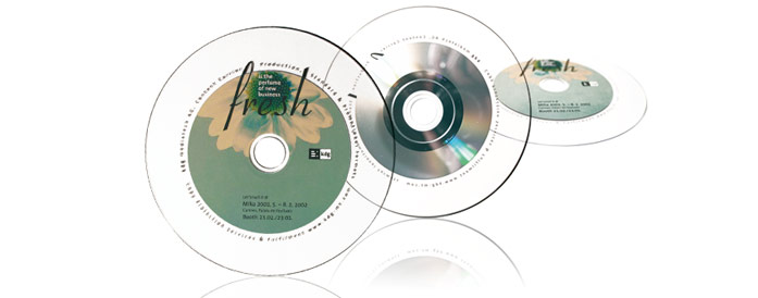 PIP Disc, teilmetallisierte CD