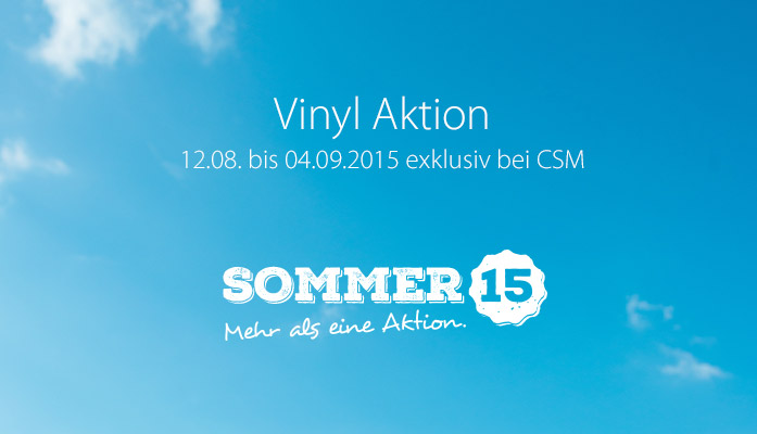 CSM Sommeraktion 2015: Vinyl Bundles