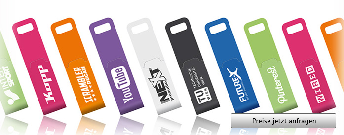 Iron Outdoor USB Stick mit Logo - Angebot anfordern...