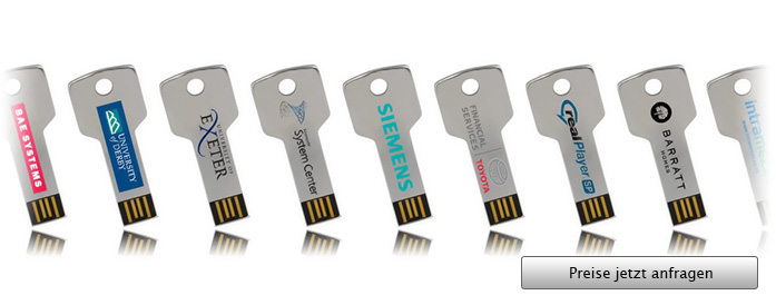 Key Classic USB Stick mit Logo - Angebot anfordern...