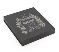 Slim Black Gift Box USB Stick Verpackung