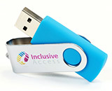 Twister USB Stick mit Logo