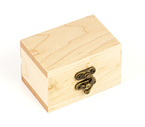 Wooden Slide Box USB Stick Verpackung aus Holz