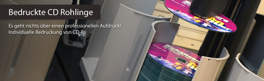 Bedruckte Leermedien, CD Rohlinge